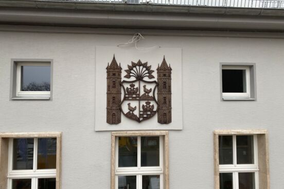 Wappen Ilmenau - Fassaden Ansicht