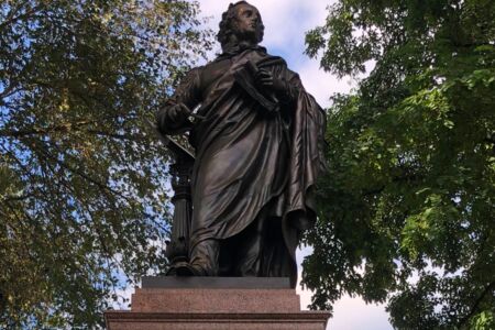 Rekonstruktion des Mendelssohn Denkmal an der Thomaskirche - Leipzig